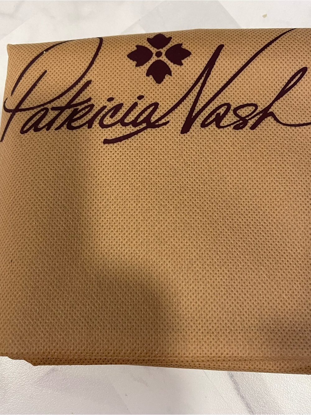 Patricia Nash Black Embossed Leather Tote with Coordinating Wallet - Picture 9 of 9